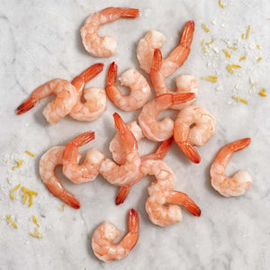 Peeled and Deveined Prawns cooked